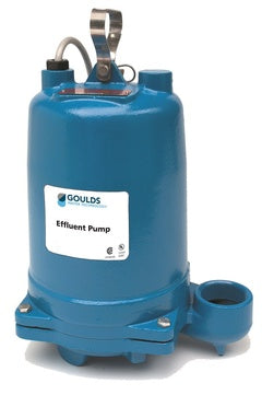 GOULDS WATER WE0511HH Effluent Pump: 1/2, No Switch Included, 61 ft Max. Head, 110V AC