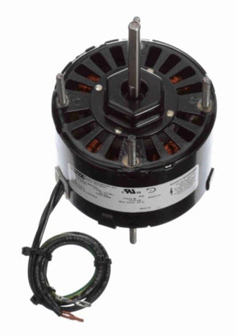 FASCO D370 Ventilation Motor, 1/75 HP, 1 Ph, 60 Hz, 115 V, 1550 RPM, 1 Speed, 3.3" Diameter, OAO