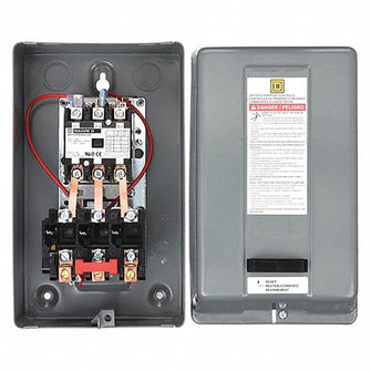 SQUARE D Definite Purpose Magnetic Motor Starter: 40 A Amps AC, 208 to 240V AC, 1, Nonreversing