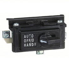 SQUARE D Cover Mounted Control Kits: Hand/Off/Auto, 00 to 3 Starter Size, 1, Black