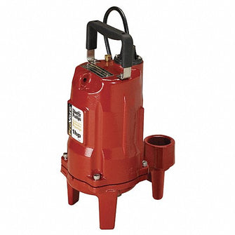 LIBERTY PUMPS  Grinder Pump: 1 hp HP, 115V AC, No Switch Included, 42 gpm Flow Rate @ 10 Ft. of Head