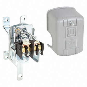 SQUARE D Open Liquid Level Switch: 10 A Amps, DPST, 3 hp HP @ 1 Phase - 240V, 1