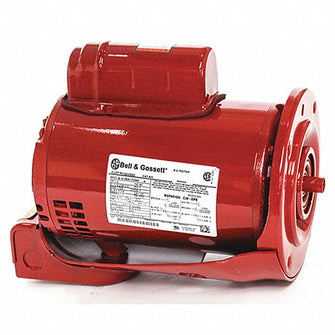 XYLEM-BELL & GOSSETT Circulating Pump Motor: Bell & Gossett, 169228, 1/2 hp, Single Phase, 115/208-230V AC, 1 Speed