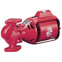 BELL & GOSSETT 102210 Hydronic Circulating Pump: 3-Piece, Bell & Gossett, Flanged, 1/6 HP, 12 ft Max. Head