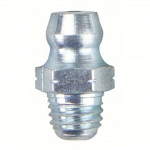 WESTWARD Grease Fitting: 1/4"-28 Fitting Thread Size, Straight Fitting Head Angle, Steel