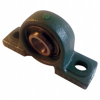 NTN  Pillow Block Bearing: 1 3/16 in Bore Dia., Set Screw, Cast Iron, Pillow Block Bearing, Std Duty