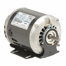 Belt Drive Motor: 4115 1 Speed, Open Dripproof, Crad... U.S. MOTORS Belt Drive Motor: 1 Speed, Open Dripproof, Cradle Base Mount, 3/4 HP, 115/230V AC, Auto