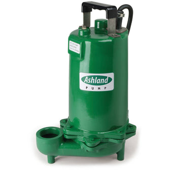 ASHLAND EP75M1-20 | 3/4HP Effluent Pump| 115V | Single Phase | Manual Switch | 2" NPT Discharge | Cast Iron Construction | 3450RPM