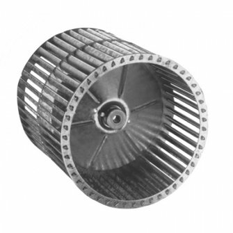 Fasco 2-6084 Blower Wheel Double Inlet 6-3/16" Diameter 7-5/8" Width Clockwise Rotation 1/2" Bore 3000 RPM