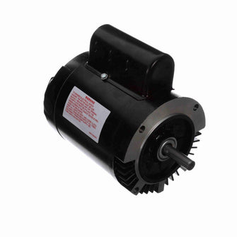 Century K1034LV1 Single Phase, ODP General Purpose Motor  Description: Electrical Type: Capacitor Start | Phase: Single | Frame: 56C | HP: 1/3 | Kilowatts: 0.25 | Speeds: 1 | Enclosure: ODP | Voltage: 115/230 | RPM: 1725 | Amperage: 6.8/3.4