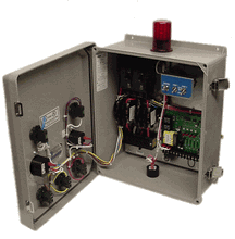 DUPLEX 3Ø CONTROL PANEL 16 TO 20 AMP RANGE # BF3FD-D740-16-20  Model BF3ED-D740-16-20, 16.0-20.0 amps, 5 HP 208 volts 3Ø, 5 HP 230 volts 3Ø and 10 HP 460 volts 3Ø.