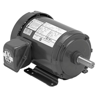 US-Nidec S5P1A Three Phase, TEFC General Purpose Motor Electrical Type: Three Phase | Phase: Three | Frame: 184T | HP: 5 | Enclosure: TEFC | Voltage: 208-230/460 | RPM: 3600 | Amperage: 13.6-12.1/6.1